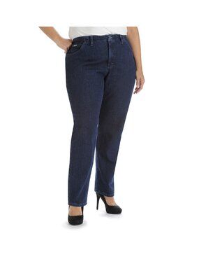 Lee Side Elastic Relaxed Fit Jeans Plus Size  New With Tags Size 28W